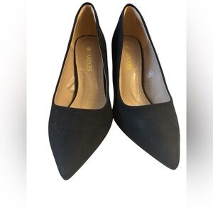 Dream Pairs Kucci Fashion Pointed Toe Heel Dress Pumps Black Size 8.5